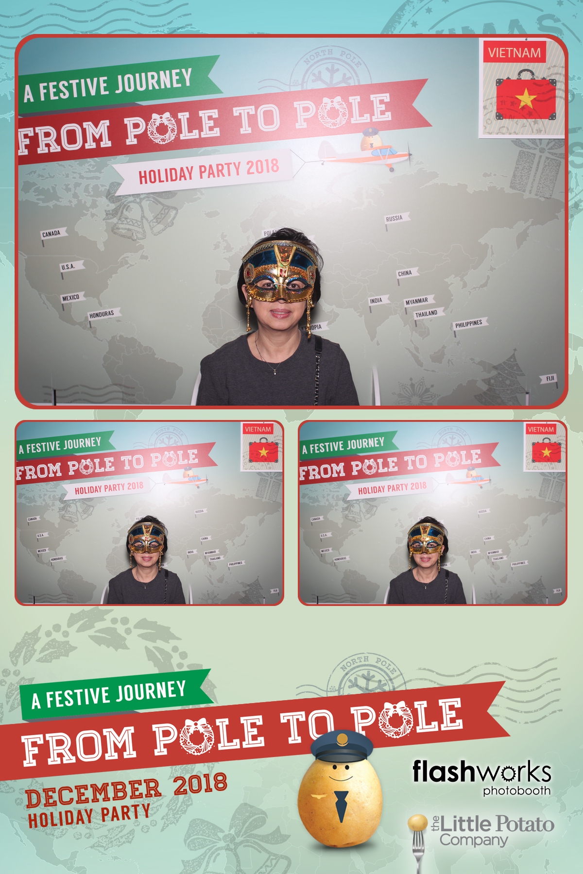 Little Potato Company Holiday Party  | View more photos from the event at gallery.flashworksphotobooth.com/u/FlashworksPhotoboothInc/Little-Potato-Company-Holiday-Party